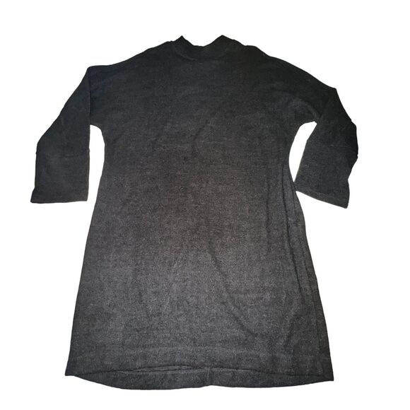 Modern Citizen Sweater Dress Women's Size S Black Mini Length Mock Neck L/S - Picture 1 of 4